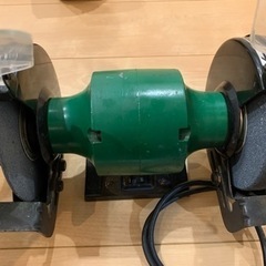 両頭グラインダー　砥石バリ山付き！の画像