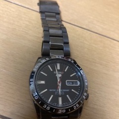 セイコー 逆輸入モデル SEIKO セイコー５ 自動巻き SNKE03K1(SNKE03KC) メンズ  黒い稲妻の画像
