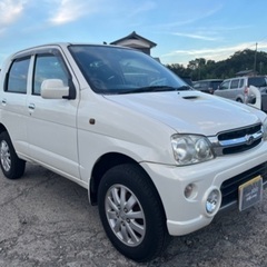 【支払総額14.8万円】h21年式テリオスキッド 人気のSUV軽自動車4wdターボ 車検付き即日納車ok機関良好！修復歴無しの画像