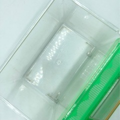 中古■虫かご■小■キミドリ■23×15.5×16cmの画像