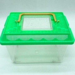中古■虫かご■小■キミドリ■23×15.5×16cm