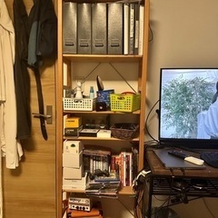 配送無料　無印　本棚