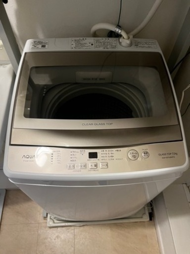 AQUA 全自動洗濯機 7.0kg AQW-GS70JBK