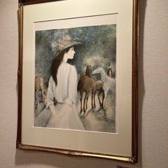 少女と馬