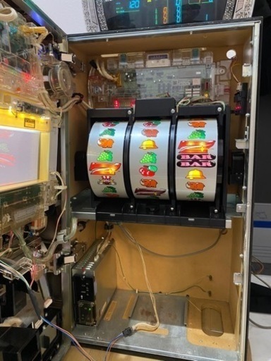 ニューアイムジャグラー EX -C◆不要機付◆ データカウンター付き スロット 家スロ パチスロ実機 実機 北電子