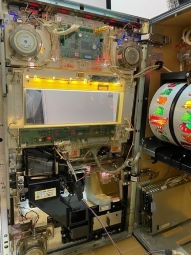 ニューアイムジャグラー EX -C◆不要機付◆ データカウンター付き スロット 家スロ パチスロ実機 実機 北電子