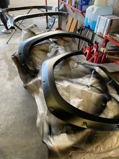 ハイラックス　GUN125後期用　JAOS フェンダーガーニッシュ