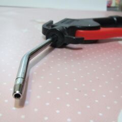 【未使用エアーガン】カプラ付き　コンプレッサーお持ちの方限定　樹脂製　新品未使用品の画像
