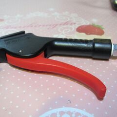 【未使用エアーガン】カプラ付き　コンプレッサーお持ちの方限定　樹脂製　新品未使用品の画像