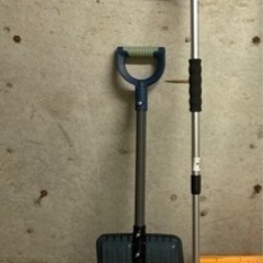 除雪スコップ　除雪車用ショベル　解氷液　セット