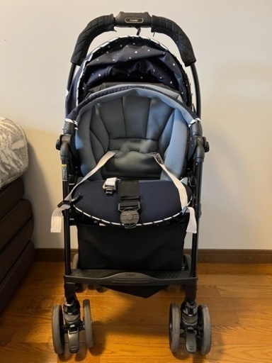 美品】コンビ ベビーカー スゴカルα 4キャス ライト