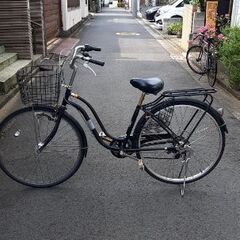 自転車 27インチ ギア切換 付きの画像
