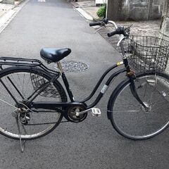 自転車 27インチ ギア切換 付きの画像