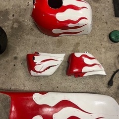 鹿児島市　エイプ50 CBXタンクカバー！の画像