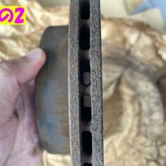 ★中古良品★スズキ車純正★ターボ用ブレーキローターセット（2枚）の画像