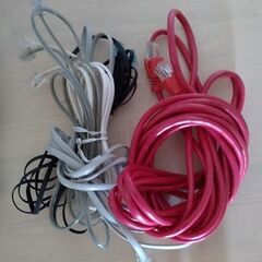 ケーブル、コード全てまとめて☆の画像