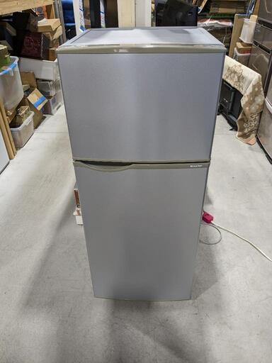 SHARP　118L 2ドア冷凍冷蔵庫　SJ-H12Y-S 2015年製