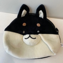 【取引完了しました】黒柴ポーチ