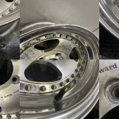 Ｗeds Super MAD MASTER ウェッズ スーパーマッドマスター 15インチ 4本 7J6HPCD139.7-14 深リム　(VHV039)  クレジットカード QR決済可能の画像