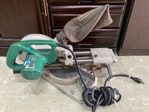 日立工機 190mm 卓上スライド丸のこ C7FS 中古 リサイクルショップ宮崎屋住吉店23.8.22k