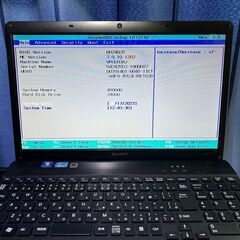 SONY VAIO PCB-71B11N（中古）ノートパソコン 15インチ  Windows10 x64 の画像