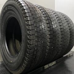 走行短め 22年製 GOODYEAR ICENAVI CARGO 195/80R15 107/105L LT 15インチ スタッドレス 4本 ハイエース キャラバン等　(TD082)  クレジットカード QR決済可能