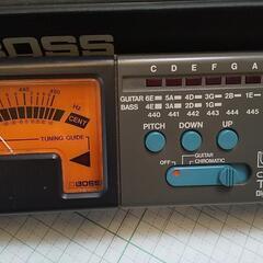ギター チューナー BOSS TU-12 クロマチックチューナー 中古の画像