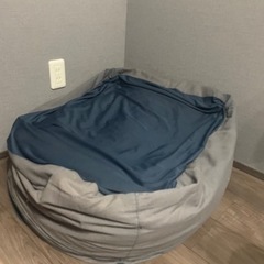 受け渡し者決定済 ビーズクッション 人をダメにするソファの画像