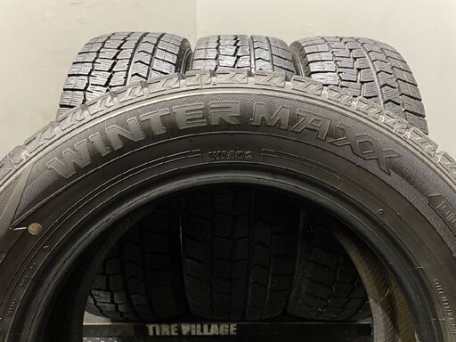 DUNLOP WINTER MAXX WM02 215/60R16 16インチ スタッドレス 4本 バリ溝 エスティマ ヴェゼル クラ