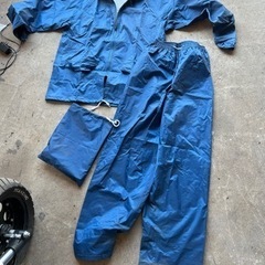作業用カッパ新品とおまけ付きの画像