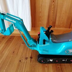 KOMATSU☆子どもが乗れるパワーショベルカー