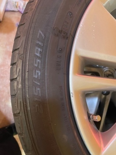 レクサスHS250h 純正ホイール&タイヤセット 215/55/R17