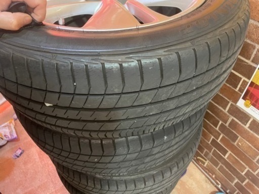 レクサスHS250h 純正ホイール&タイヤセット 215/55/R17
