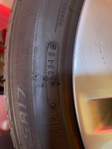 レクサスHS250h 純正ホイール&タイヤセット 215/55/R17