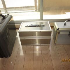 ハードかばん。ケース3点セットで。の画像