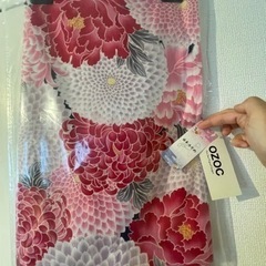 新品未開封　日本製　綿100%  OZOC 浴衣の画像