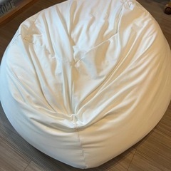 無印良品　ダメになるソファ　デニムの画像