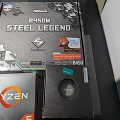ryzen5 3500 CPU　マザボ　リテールクーラーセット