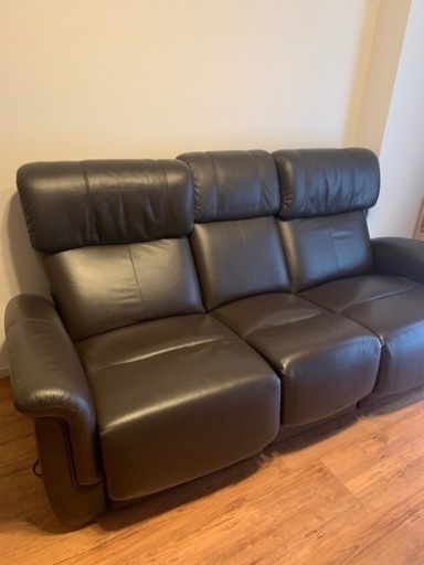 リクライニング自動ソファー