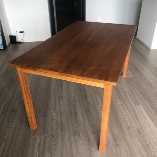 無印　オーク材　ダイニングテーブル