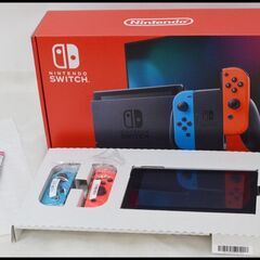 中古美品 ニンテンドースイッチ ネオン バッテリー強化版 本体