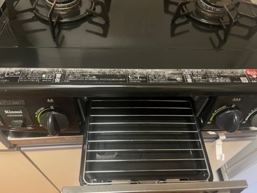 ガスコンロ　Rinnai リンナイ　美品　都市ガス用　2口