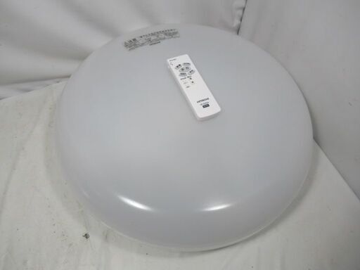 1ヶ月保証/LEDシーリングライト/照明器具/～6畳まで/調光機能付き/日立/HITACHI/IR-E02A/LEC-AA06TAZ/中古品/J5797/