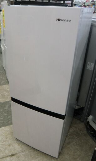 Hisense 2ドア冷蔵庫 自動霜取り 154L 2020年製 HR-D15E