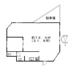 テナント用・家賃8万円★ツルマウビル・1F − 群馬県