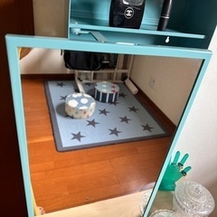 鏡、ドレッサー、ミラーの画像