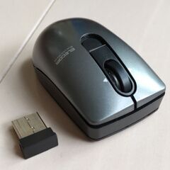 中古　エレコム ワイヤレスマウス M-FBG3DBBK 