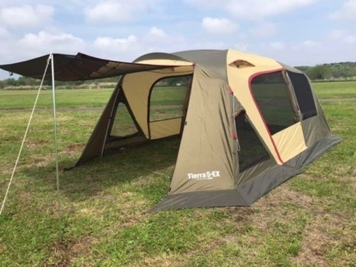 オガワキャンパル　ツールームテント　ティエラ5ex