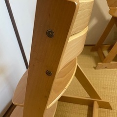 ベビーチェア　ハイチェア 木製　本文要確認！！の画像