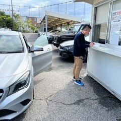 オークション会場での車の受付、搬入出業務 夜勤